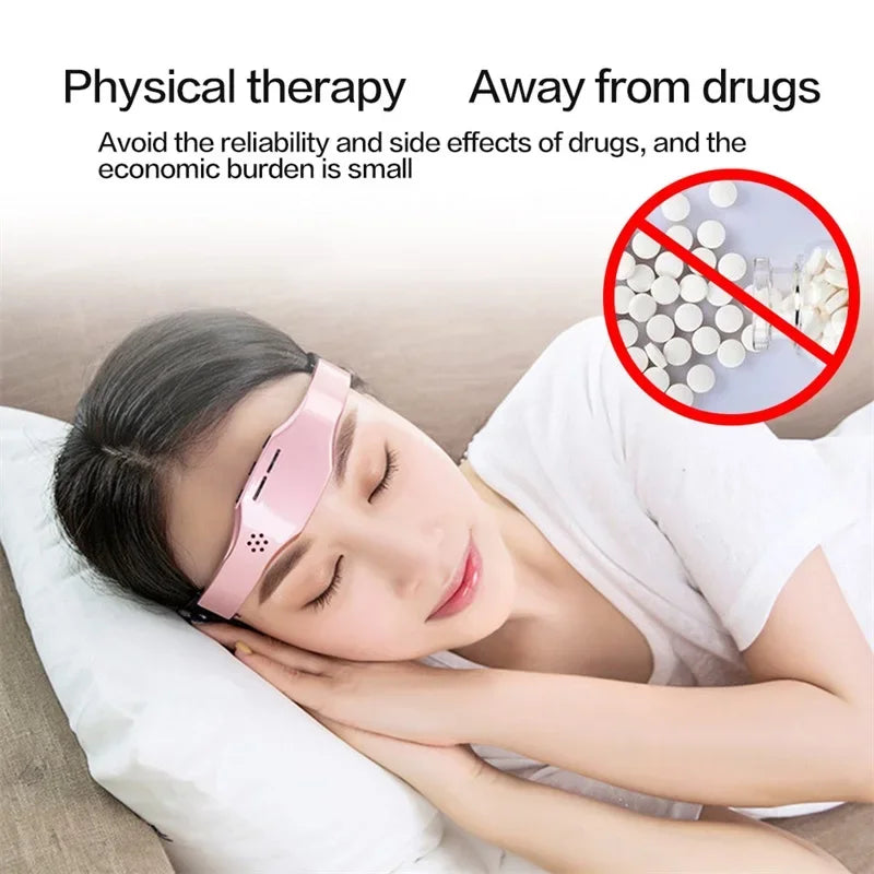 Electric Migraine Relief Massager, Insomnia and Stress Relief TENS Unit