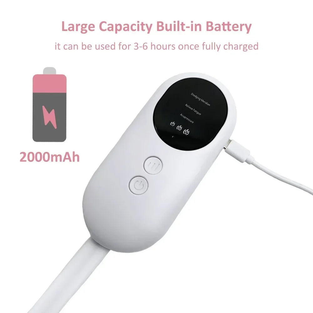 Electric Air Pressure Head Massager - Migraine, Headache, and Stress Relief - Improve Sleep - Can Be Used for Other Body Parts: Arms, Legs, Feet